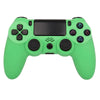 PS4 Private Edition Game Controller in vibrant green color, designed for premium gaming performance and comfort.