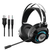 Noise-canceling gaming headphones with mic